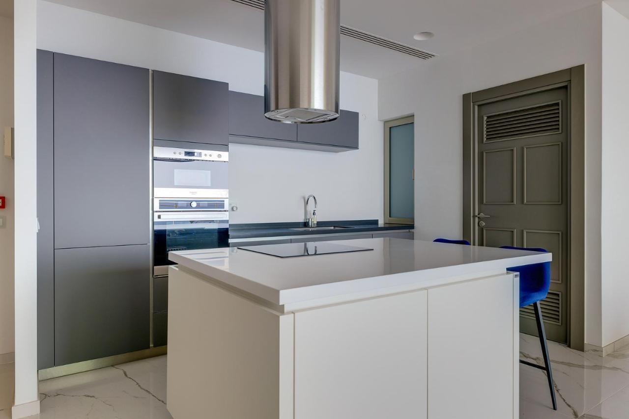 Super Luxury Apartment In Tigne Point, Amazing Sea Views 斯利马 外观 照片