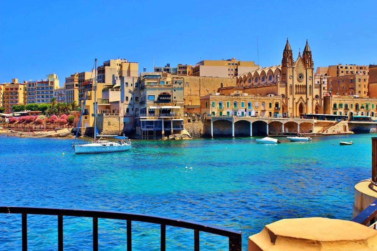 Super Luxury Apartment In Tigne Point, Amazing Sea Views 斯利马 外观 照片