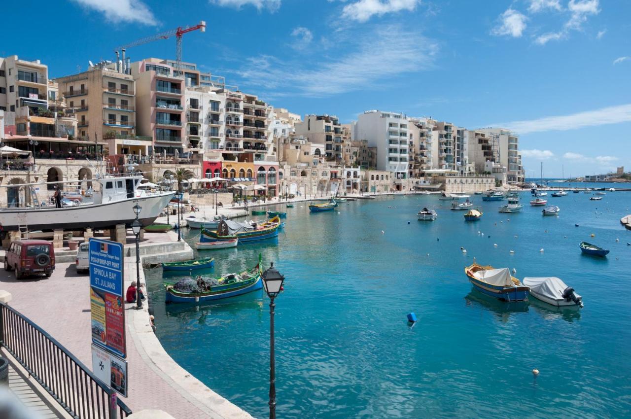 Super Luxury Apartment In Tigne Point, Amazing Sea Views 斯利马 外观 照片