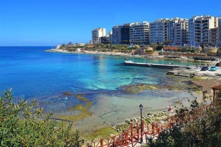 Super Luxury Apartment In Tigne Point, Amazing Sea Views 斯利马 外观 照片