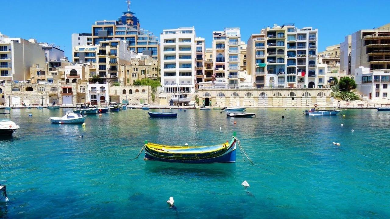 Super Luxury Apartment In Tigne Point, Amazing Sea Views 斯利马 外观 照片