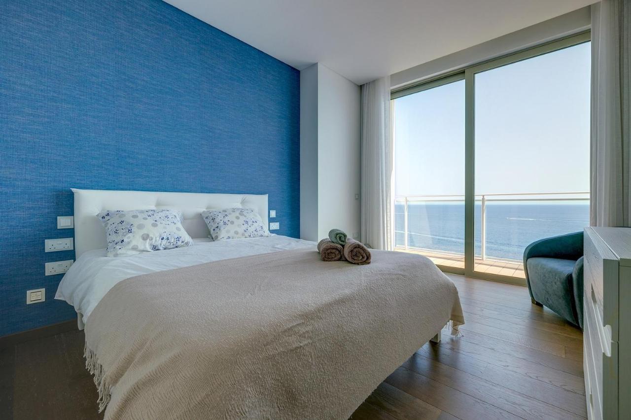 Super Luxury Apartment In Tigne Point, Amazing Sea Views 斯利马 外观 照片